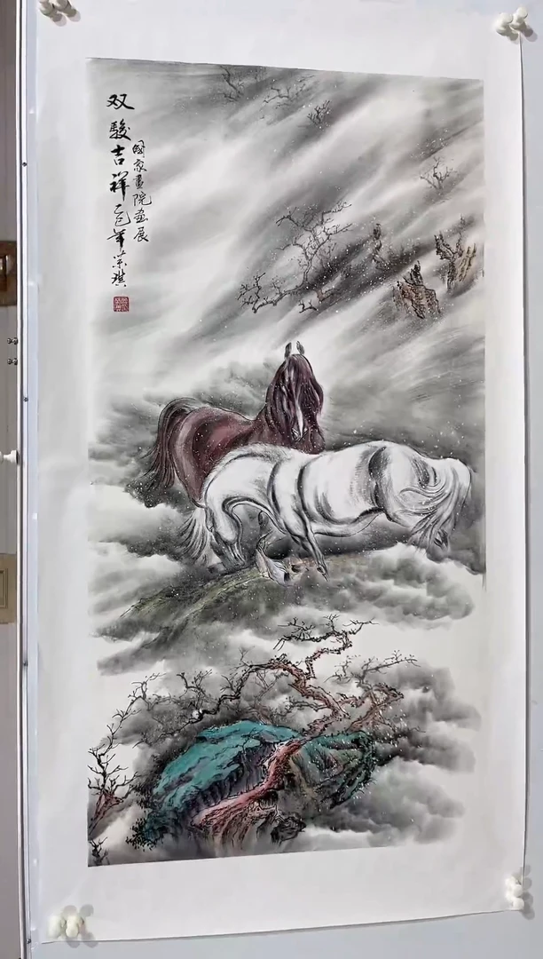 国画商老师国画作品12