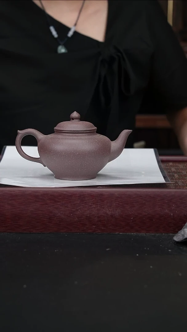 茶壶紫砂孤品天青 笑樱200cc