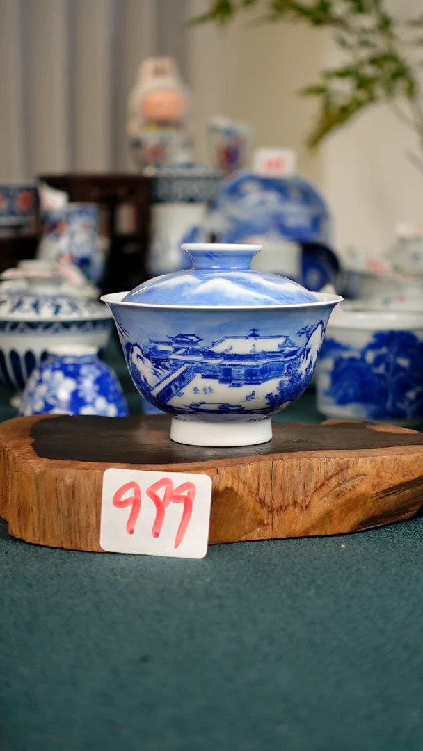 茶杯999全手工手绘茶器