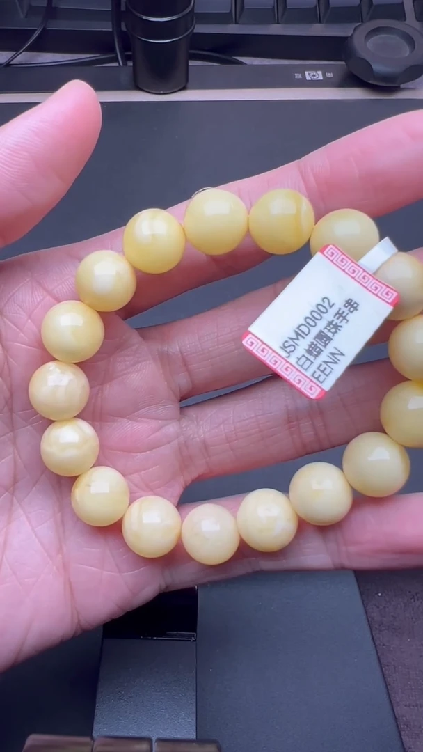 未镶嵌蜜蜡手链店*二JSMD0002