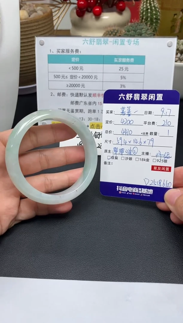 未镶嵌手镯翡翠暮*D2518650