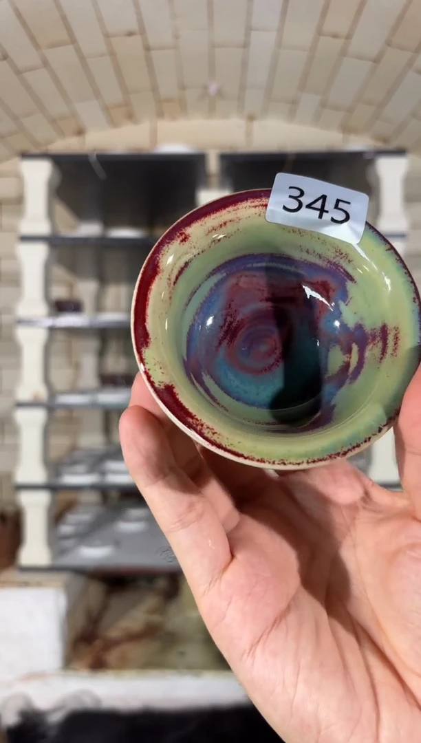 摆件精品窑变钧瓷茶器