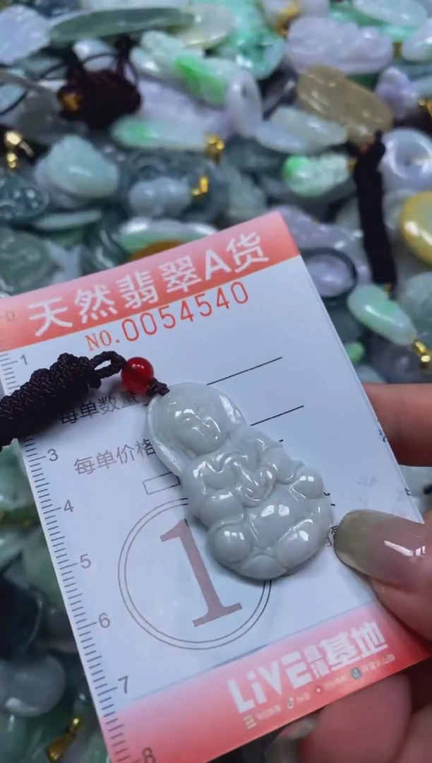 翡翠未镶嵌颈饰闪购0054540