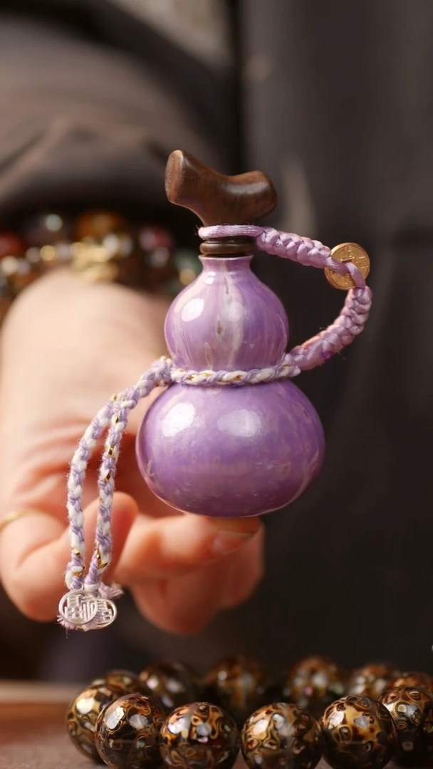 568大漆一物一拍记葫堂出品【不带手串】