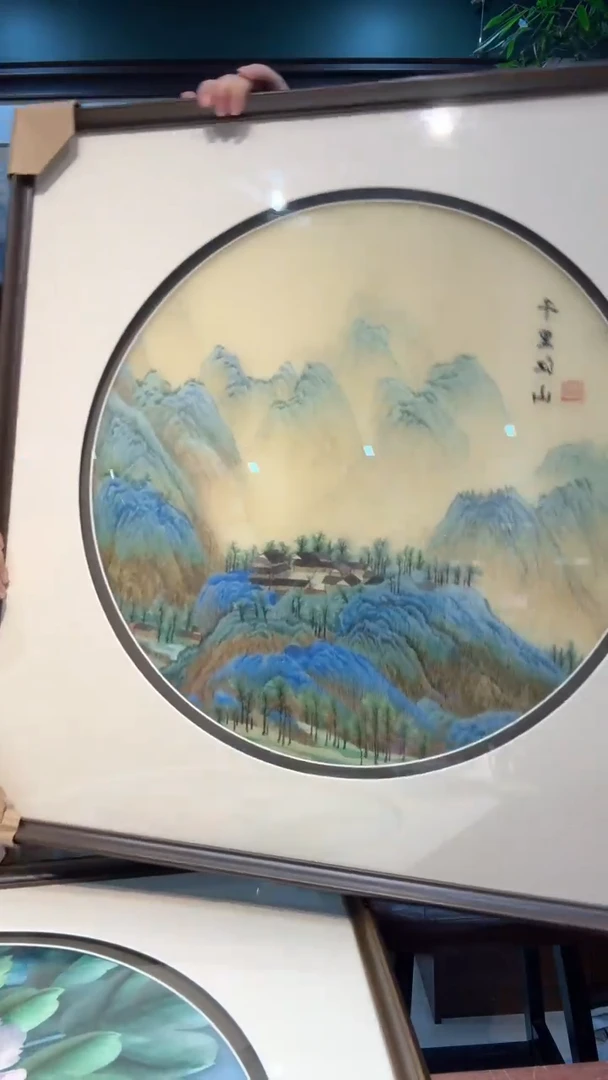 刺绣非遗苏绣手工刺绣单面绣
