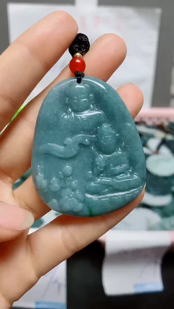 【闪购商品】翡翠颈饰未镶嵌天然翡翠A货