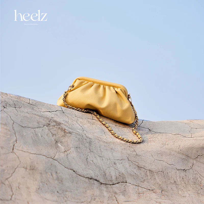 【断码福利】heelz设计师手袋｜潮汐系列羊皮云朵包