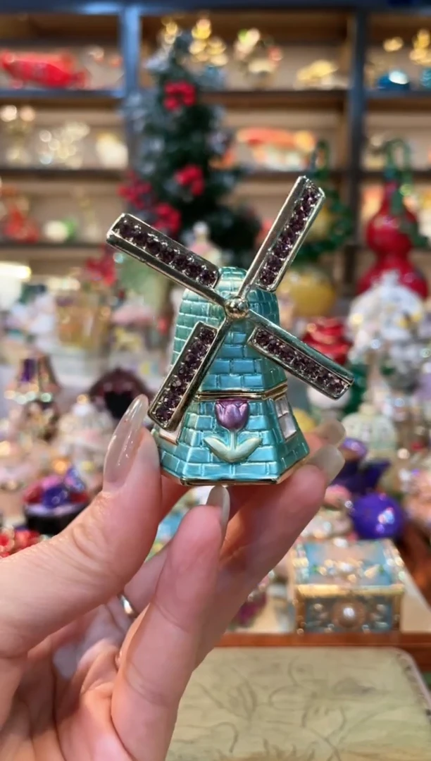 【闪购商品】精致珐琅彩首饰盒