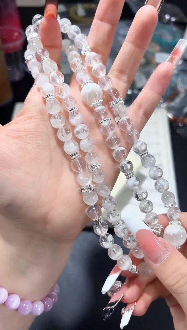 未镶嵌手串水晶54l多样性发其一【1条】默认微瑕