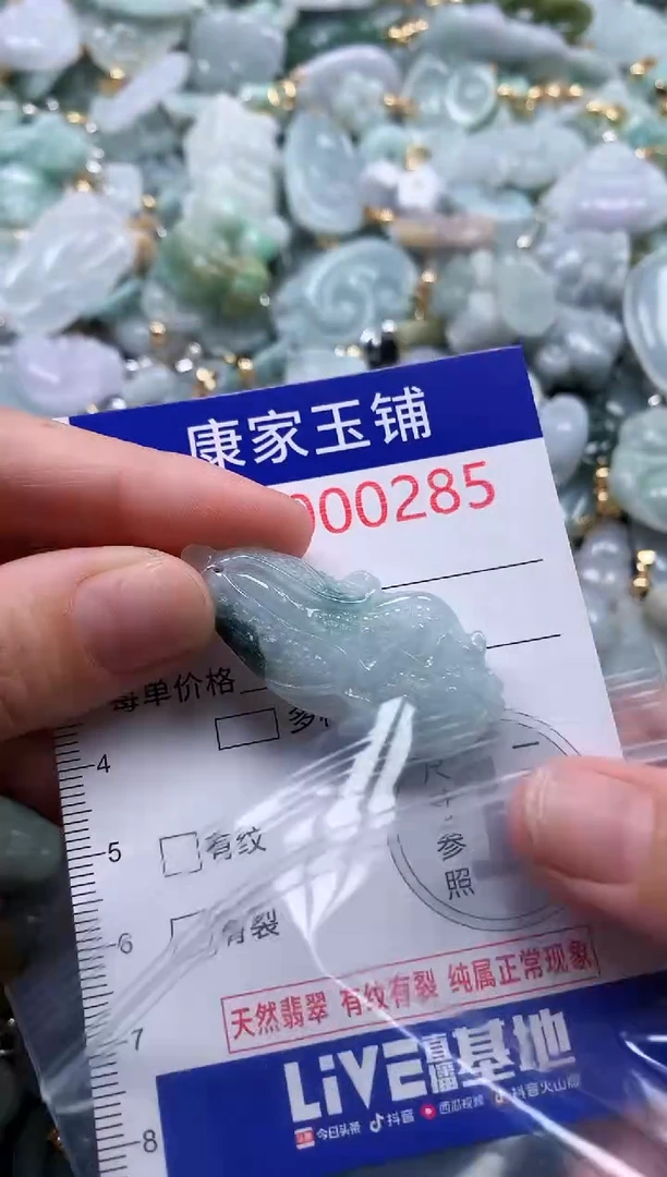 翡翠未镶嵌吊坠(不含链)285