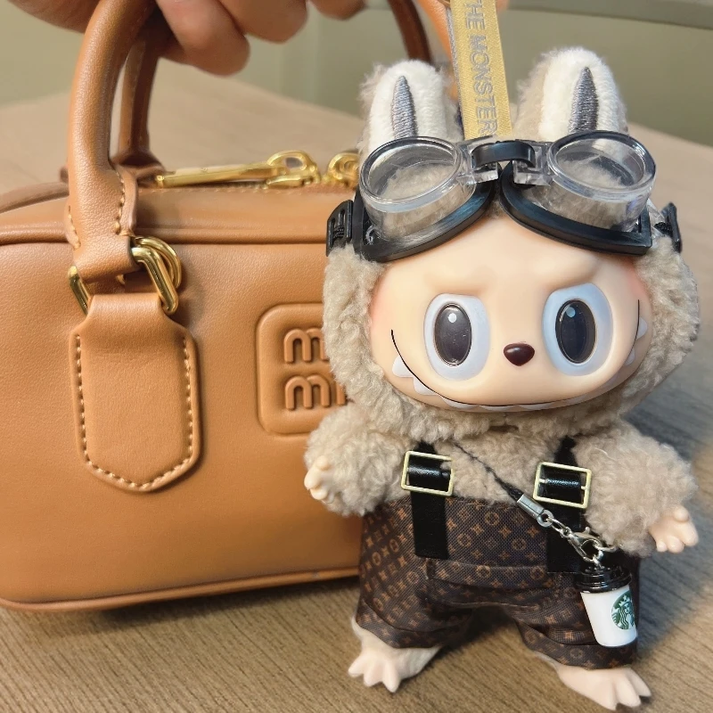 包挂件毛绒公仔DIY搪胶玩具挂件老前时髦风