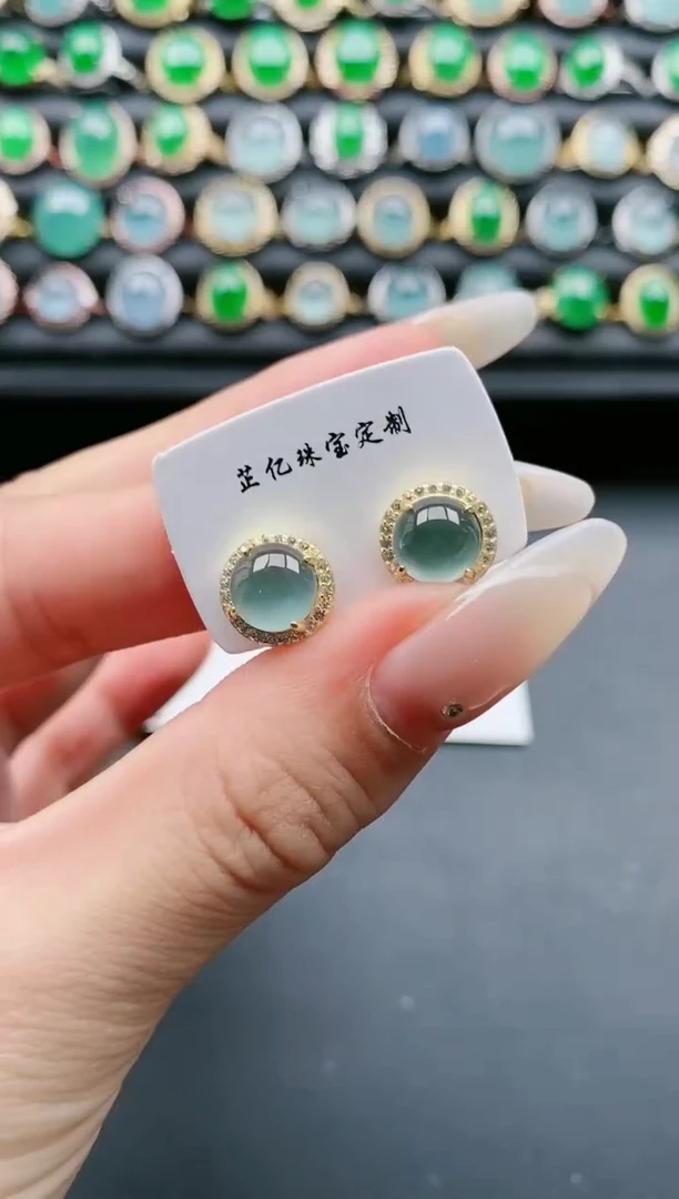 【闪购商品】翡翠戒指银S925镶嵌11111