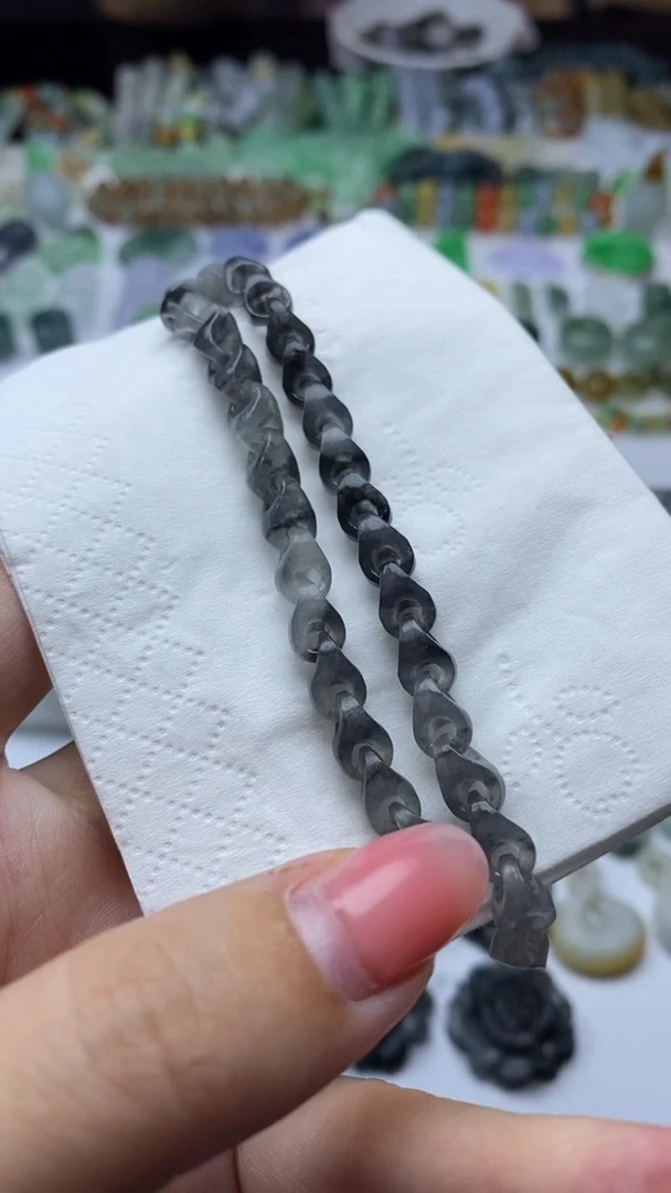 定制翡翠未镶嵌一毛货定制不退不换