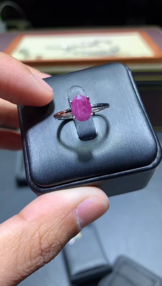 【闪购商品】红宝石戒指未镶嵌T140【多样性发其一】