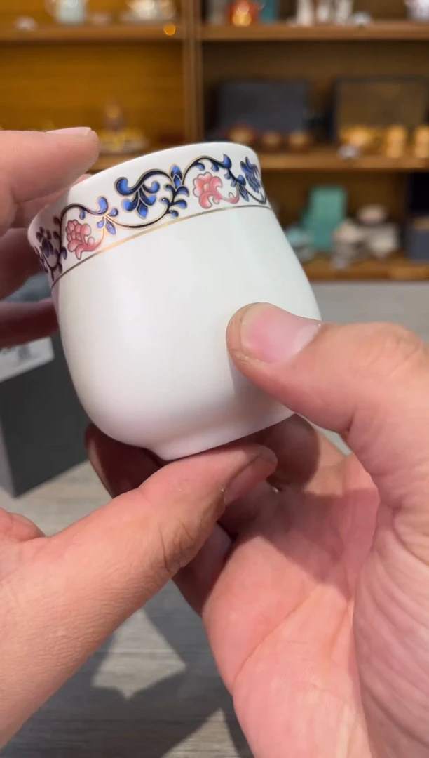 【闪购商品】兰藤花高杯茶具茶具