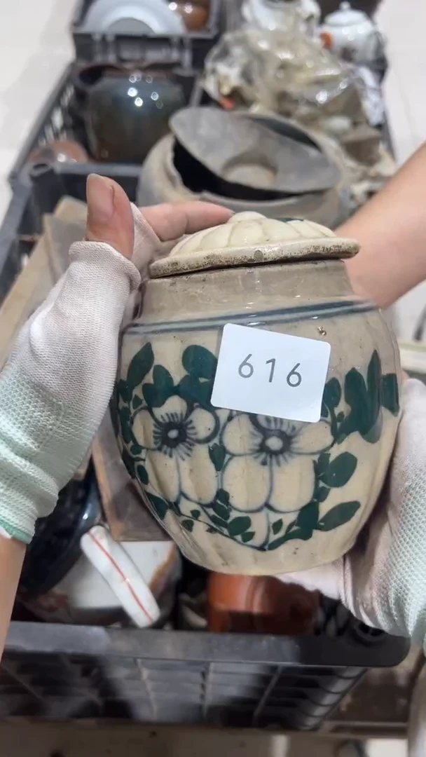 陶瓷十**口工艺品0704616