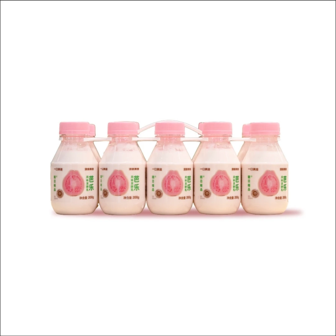 山姆朝日唯品芭乐风味发酵乳顺丰冷链奶