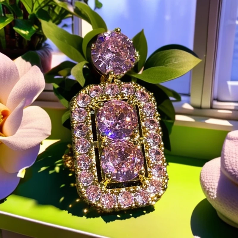 吊坠 【高级定制】收藏级轻奢时尚设计吊坠ML404006