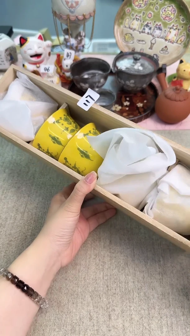 瓷片辰辰的瓷器好看到爆