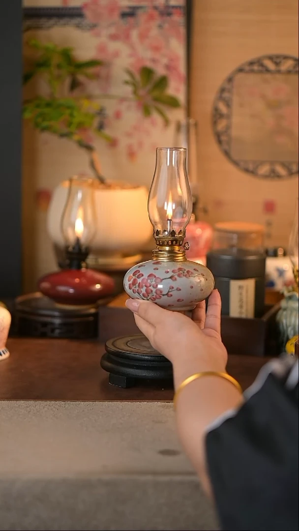 景德镇陶瓷香薰灯摆件