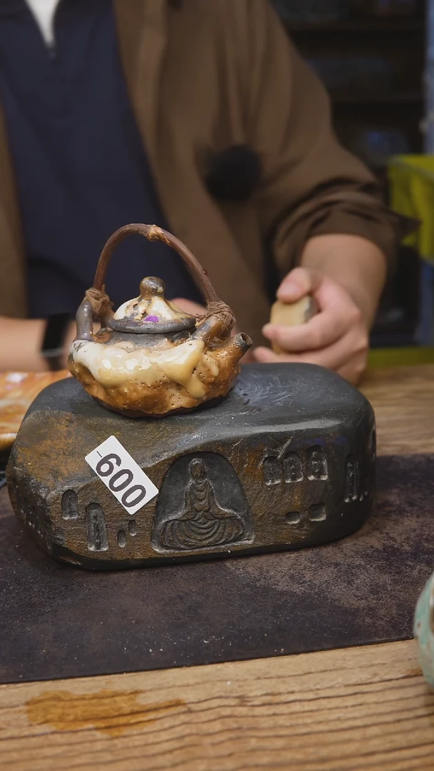 甘石陶艺即山川柴烧600