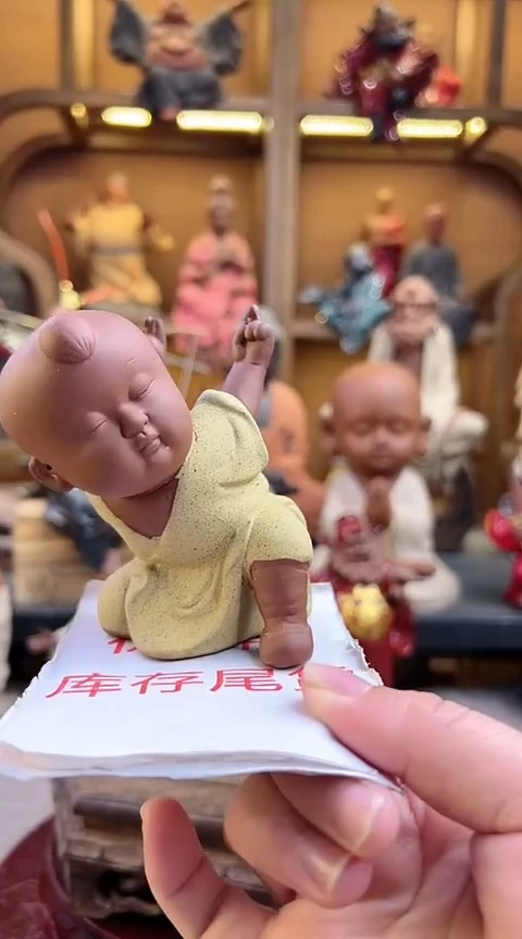 紫砂茶宠器闵茶宠摆件