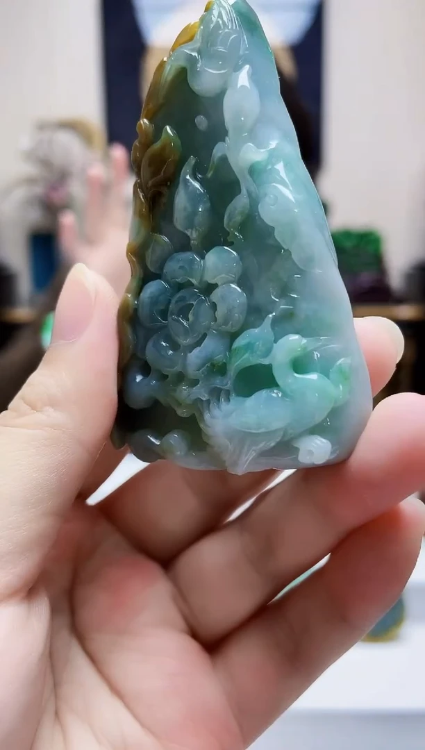 未镶嵌定制翡翠吊坠27