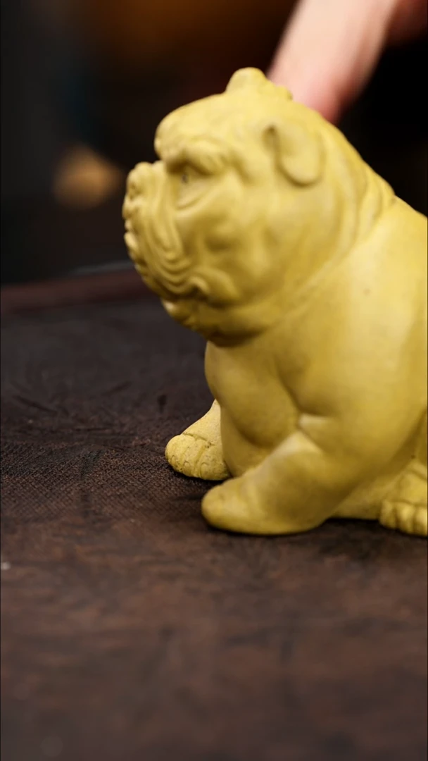紫砂茶宠紫砂 小狗
