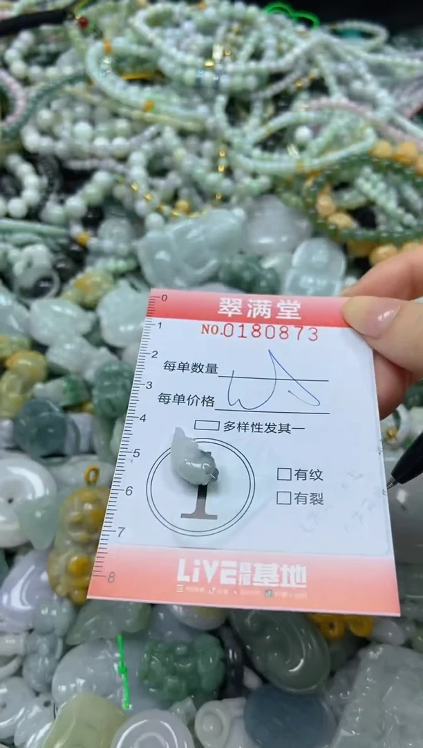 颈饰未镶嵌翡翠闪购0180873