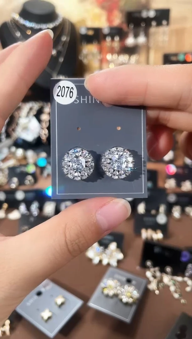 合金925银锆石萱2076