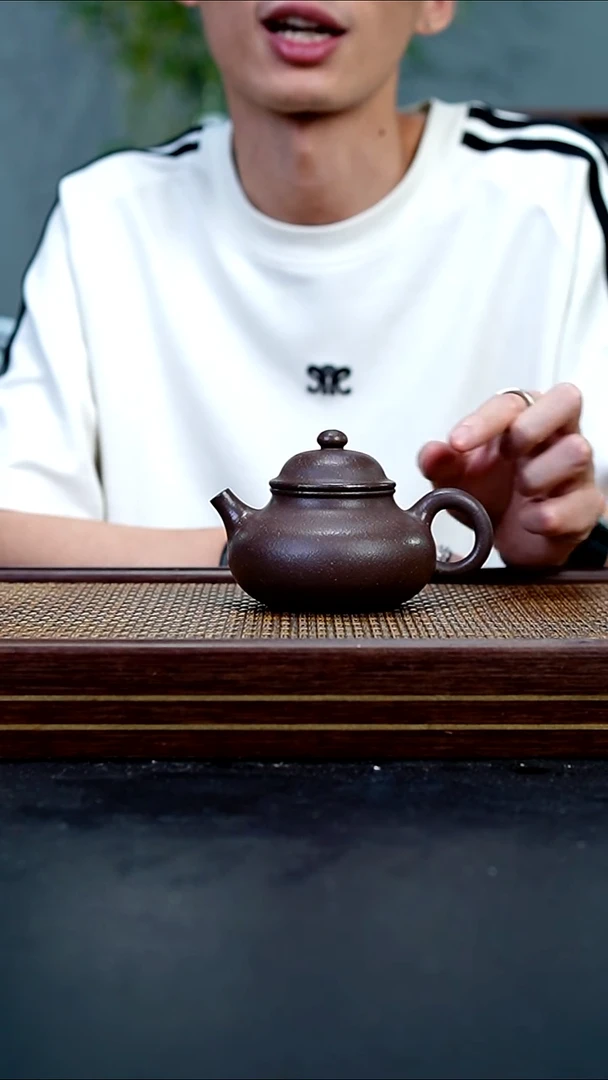 茶壶紫砂CZP粗砂天青容天