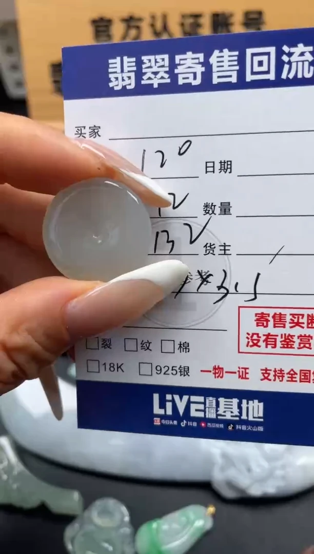 颈饰未镶嵌翡翠10148692