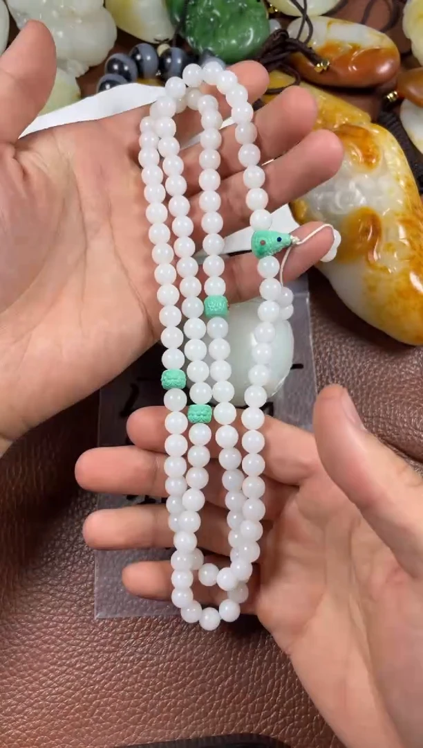 颈饰未镶嵌和田玉5