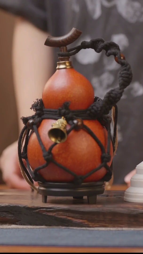 1445号精品大漆葫芦防腐防渗装水茶酒