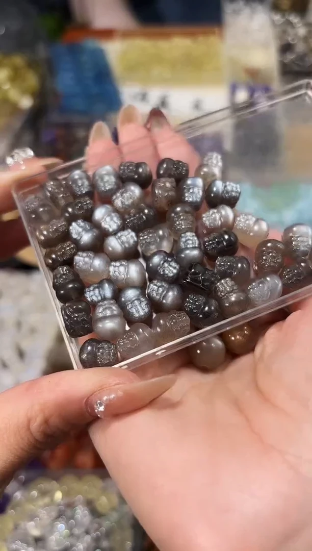 【闪购商品】水晶手串未镶嵌K95黑金骨干貔貅一个宽卡约8