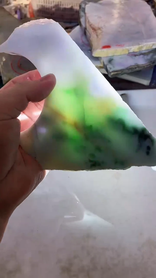 【闪购商品】翡翠未镶嵌颈饰0韩0翡翠珠185