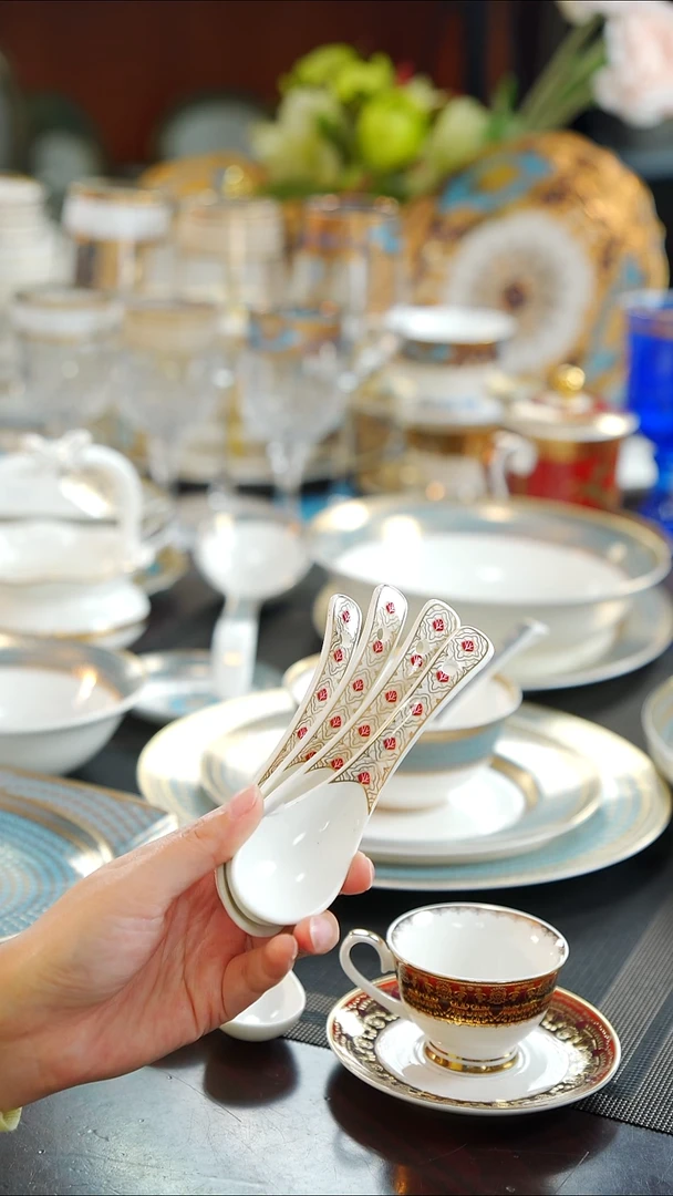 瓷片小勺4个 福利款