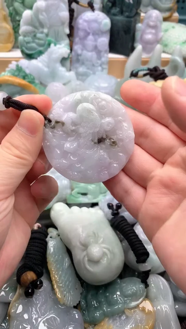 吊坠(不含链)未镶嵌翡翠1