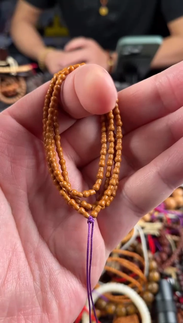 吊坠橄榄核王胖子文玩工作室核壁小葫芦108