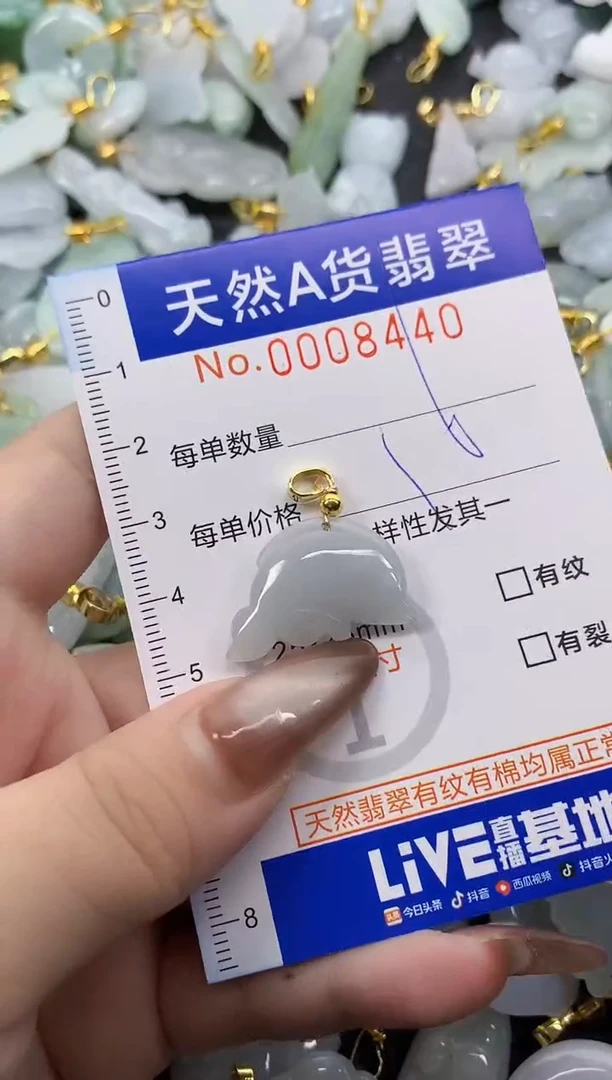 翡翠未镶嵌颈饰天然A货翡翠