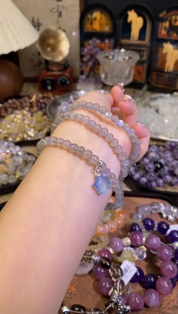 【闪购商品】月光石手链银S925镶嵌1471