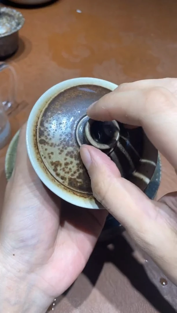 奢瓷/瑞寅柴烧茶器（盖碗）099