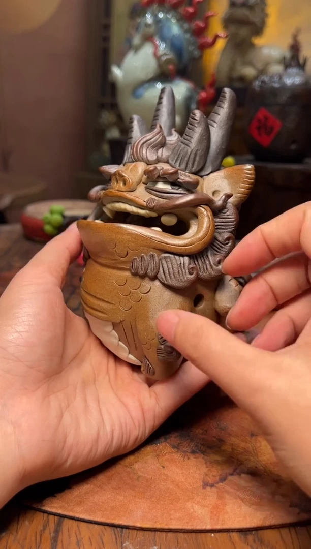 瓷片设计师款手工手作199香炉