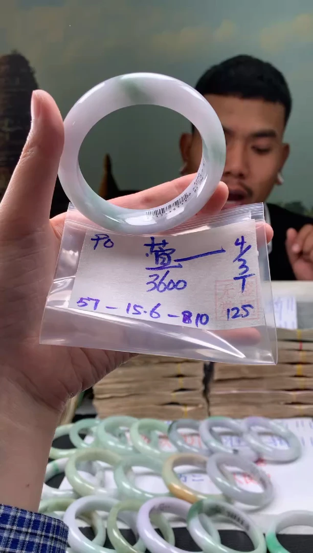 【闪购商品】翡翠手镯未镶嵌翡翠手镯 下单联系小耳机#90