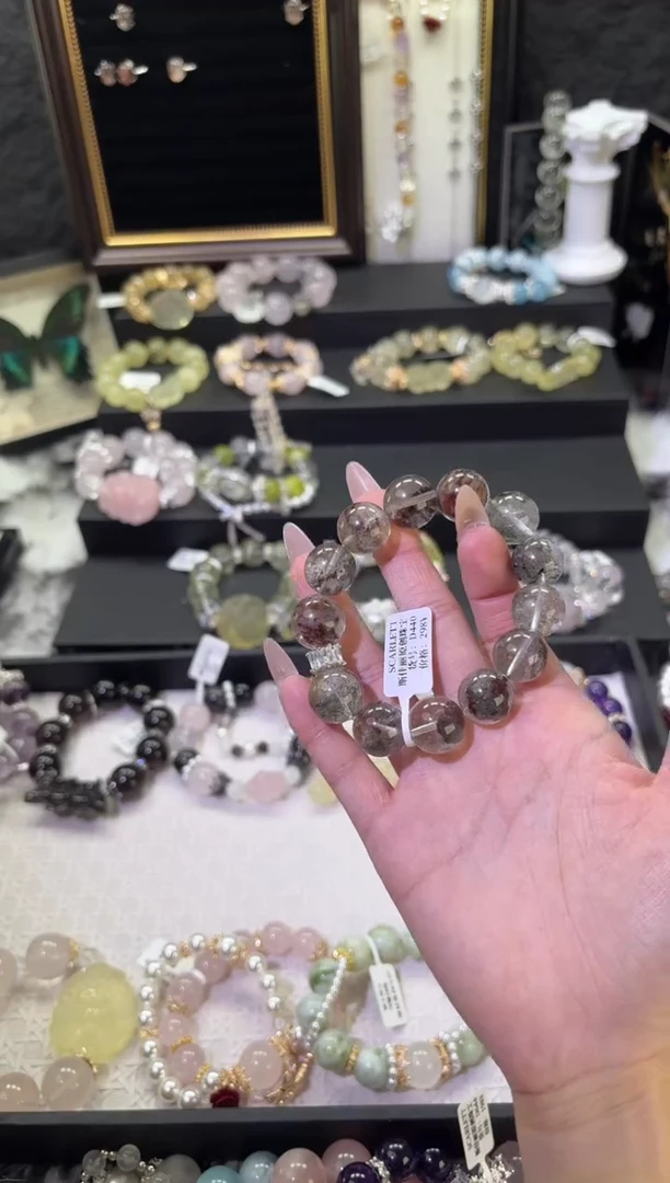 【闪购商品】水晶手链未镶嵌福利款！！绿幽