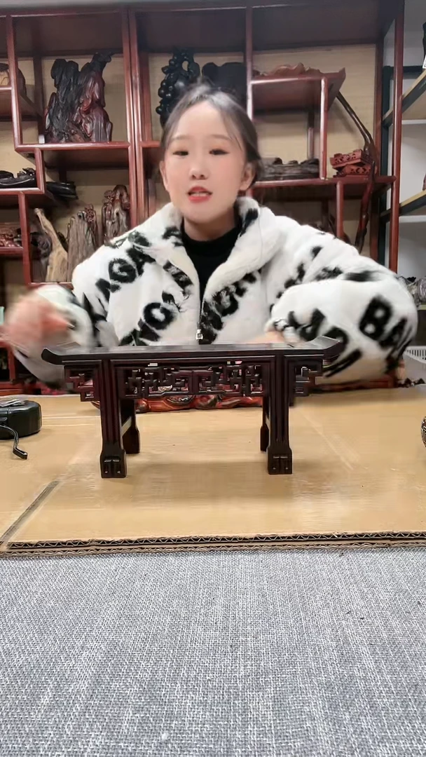 【闪购商品】贡木 红木底座工艺品收藏