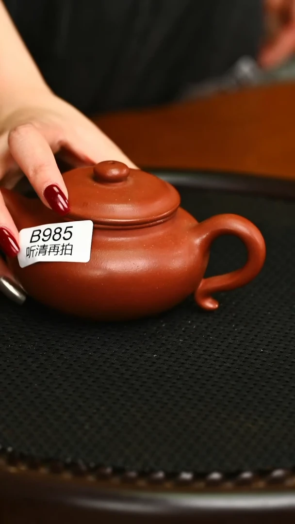 茶壶紫砂精工985粗砂仿古紫砂壶