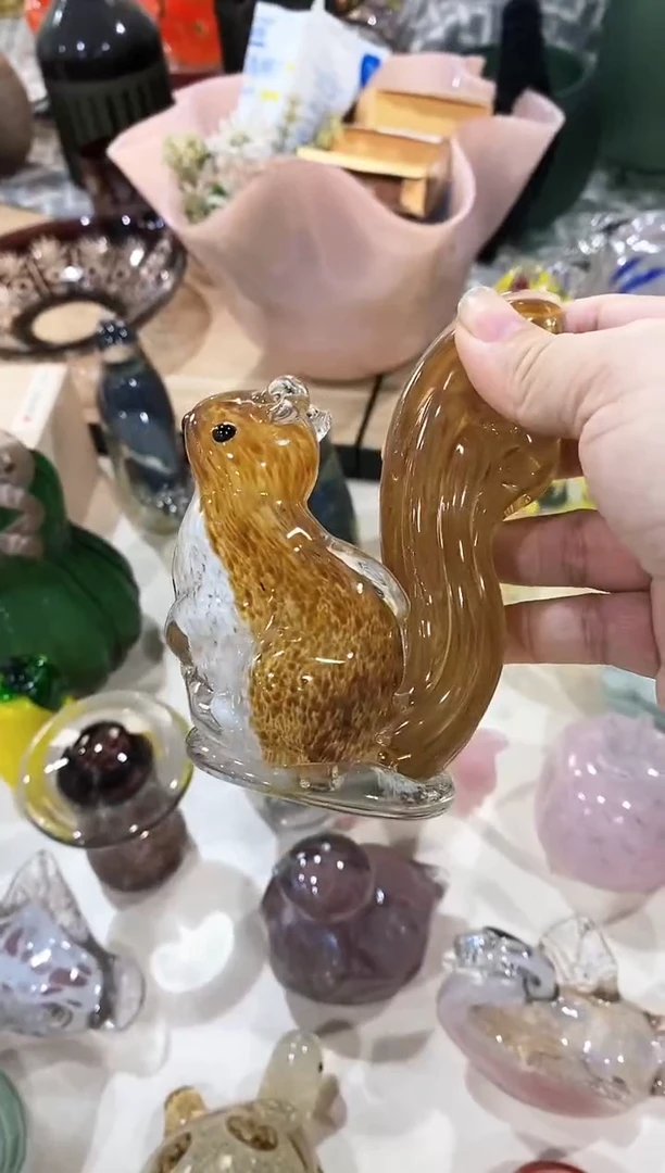 @*慕忆家手作琉璃花瓶微瑕