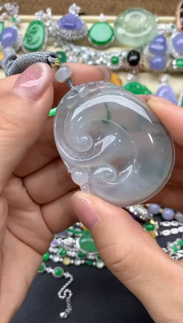 【闪购商品】翡翠颈饰未镶嵌49中国好珍宝