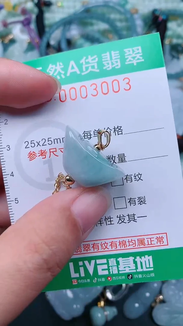 颈饰未镶嵌翡翠.0003003